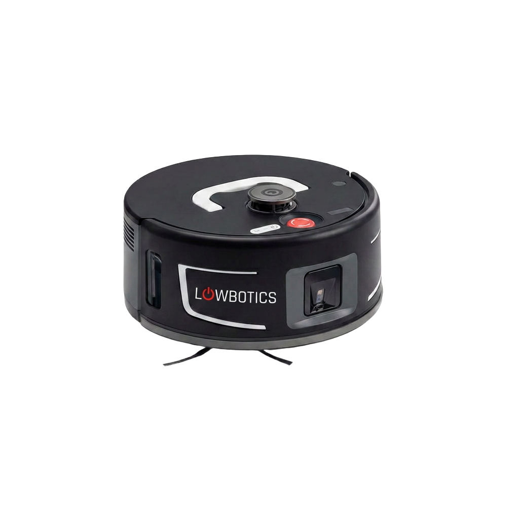 Lowbotics low-profile disc unit